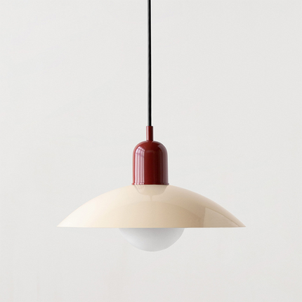 Modern Gradient Pendant Light 9.8" Round – Elegant Ceiling Lamp for Living Room, Dining & Bedroom Décor