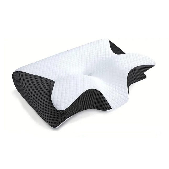 Orthopedic Cervical Memory Foam Pillow – Ergonomic Neck & Shoulder Support for Pain Relief – Ideal for Side, Back & Stomach Sleepers