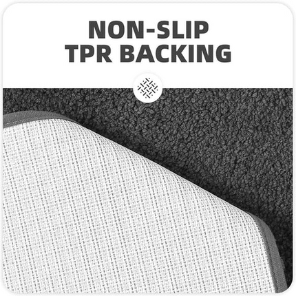 Luxury Plush Bathroom Rug 20" x 31" – Soft, Absorbent & Non-Slip Bath Mat for Spa-Style Comfort