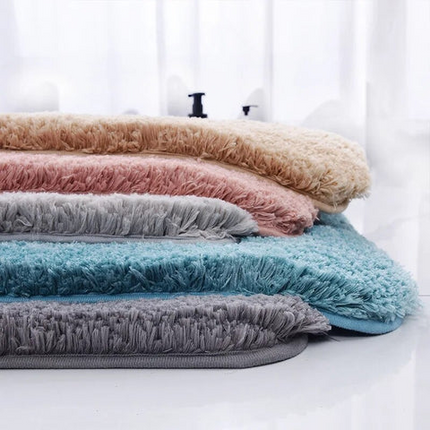 Luxury Plush Bathroom Rug 20" x 31" – Soft, Absorbent & Non-Slip Bath Mat for Modern Bathrooms