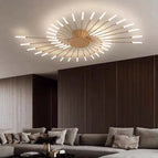 42 spiral light bulbs / Gold / Neutral white