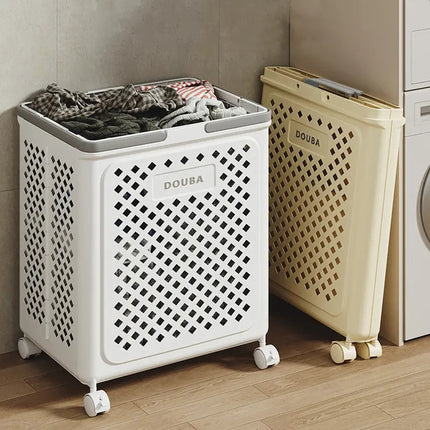 Collapsible Laundry Hamper with Wheels – 30L, 45L, 54L | Portable & Foldable Design