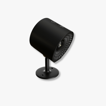 Magnetic Wireless LED Wall Lamp with Motion Sensor – USB Rechargeable, Black Design, 3 Lighting Modes