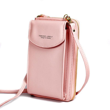 Stylish Phone Wallet Clutch – Convertible Crossbody & Wristlet Purse for Women