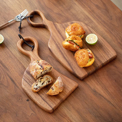 Elegant 2-Pack Black Walnut Cutting Boards – Knife-Friendly, Reversible, Ideal for Chopping & Serving