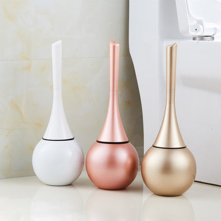 Modern Black Toilet Brush Set 15.7" – Hygienic, Splash-Free & Stylish Bathroom Accessory