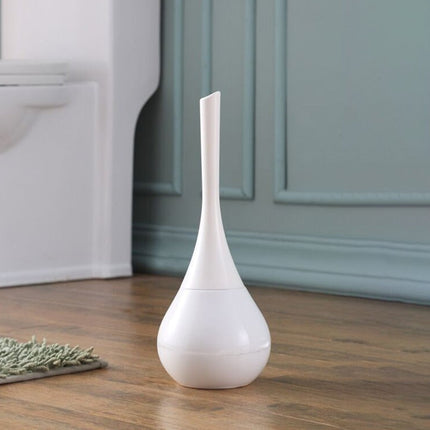 Modern Black Toilet Brush Set 15.7" – Hygienic, Splash-Free & Stylish Bathroom Accessory