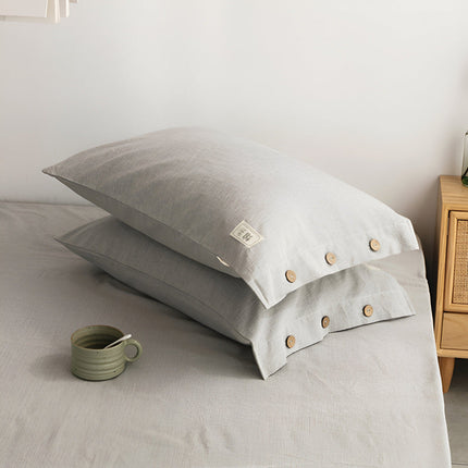 Premium Cotton Bedding Set – Queen Size 59" x 79" with Pillowcases – Soft, Breathable & Stylish