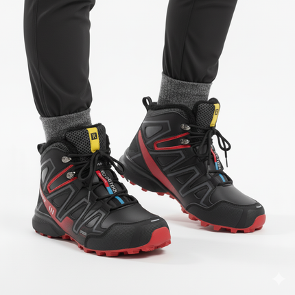 Nordhike Men's Winter Hiking Shoes – Lined Outdoor Walking Shoes
