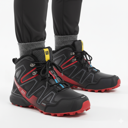 Nordhike Men's Winter Hiking Shoes – Lined Outdoor Walking Shoes
