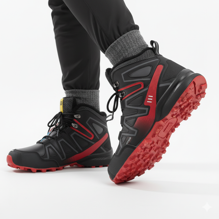 Nordhike Men's Winter Hiking Shoes – Lined Outdoor Walking Shoes