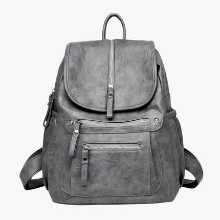 Stylish PU Leather Women's Backpack – Spacious, Waterproof & Comfortable