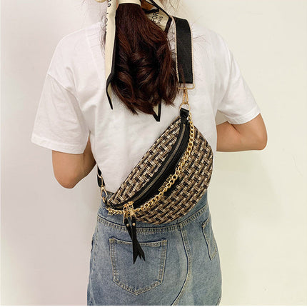 Stylish Printed Crossbody Bag with Zip Closure | Trendy PU Leather Shoulder Bag with Adjustable Strap for Everyday Use