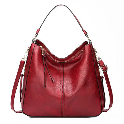 Luxury Large Tote Shopper Bag – Stylish PU-Leather Work & Daily Tote for Women