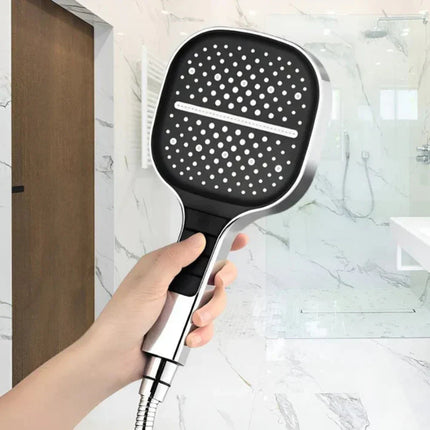 High-Pressure Handheld Shower Head with 7 Spray Settings – Easy Tool-Free Installation & Modern Design