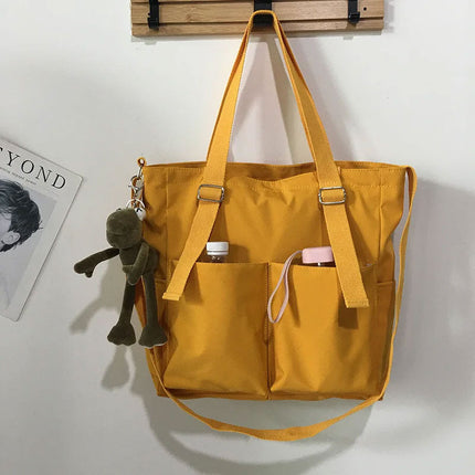 Canvas Shoulder Bag – Spacious, Trendy & Practical