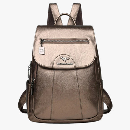 Stylish PU Leather Women's Backpack – Versatile, Secure & Spacious