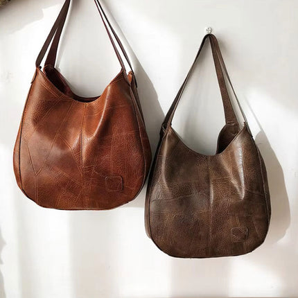 Genuine Leather Shoulder Bag for Women – Stylish, Spacious & Durable