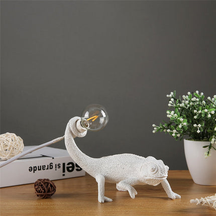 Lizard Glow Table Lamp 15.7" – Nature-Inspired LED Light for Cozy Home Decor