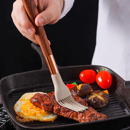 Premium 10-Piece Silicone Kitchen Utensil Set with Space-Saving Holder – Heat-Resistant, Non-Scratch, Dishwasher-Safe