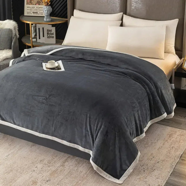 Portable USB Heated Blanket – Soft Fleece Electric Throw for Home, Office & Travel