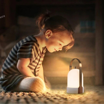 LumoLantern Modern Wireless LED Lantern Lamp – Dimmable Warm Light for Indoor & Outdoor Home Décor