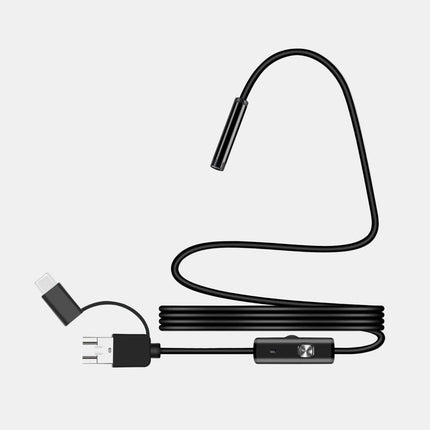 HD Waterproof Endoscope Camera with LED Lights – Flexible Inspection Tool for Android & Windows (1m/5m/10m)