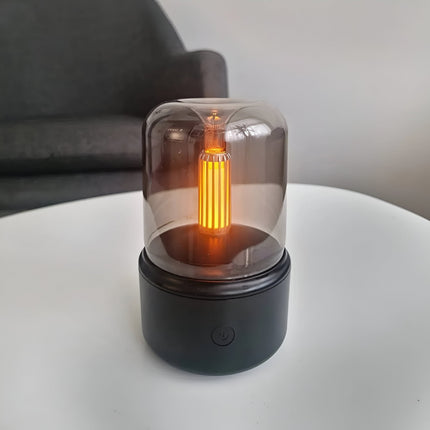 CandleGlow 3D Flame USB Humidifier & Essential Oil Diffuser – Relaxing Aromatherapy Home Decor