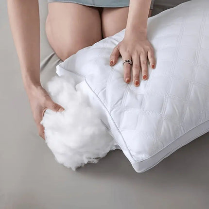 Hypoallergenic Cooling Cervical Support Pillows – Set of 2, Ergonomic 3D Mesh Design