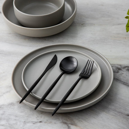 Elegant Gold Stainless Steel Flatware Set – 24-Piece Service for 6 | Dishwasher Safe