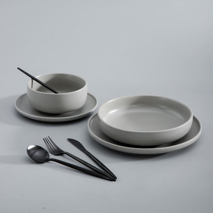 Elegant Gold Stainless Steel Flatware Set – 24-Piece Service for 6 | Dishwasher Safe