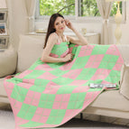 Pink/green