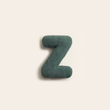 Soft Velvet Alphabet Letter Cushions – Personalized Kids Room Decor & Educational Play Pillow