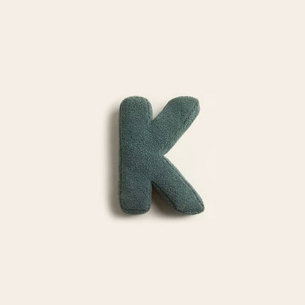 Soft Velvet Alphabet Letter Cushions – Personalized Kids Room Decor & Educational Play Pillow