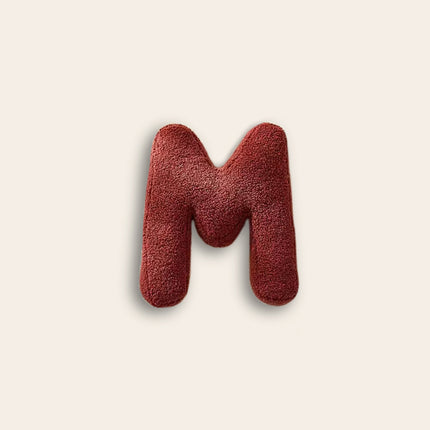 Soft Velvet Alphabet Letter Cushions – Personalized Kids Room Decor & Educational Play Pillow