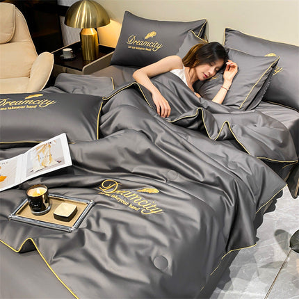 Lightweight Breathable Comforter with Temperature Control – All-Season Cozy Sleep Solution