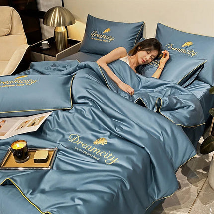 Lightweight Breathable Comforter with Temperature Control – All-Season Cozy Sleep Solution