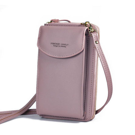 Stylish Phone Wallet Clutch – Convertible Crossbody & Wristlet Purse for Women
