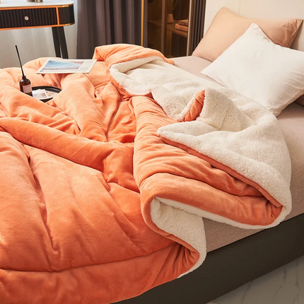 Luxury Fleece Throw Blanket 59" x 79" – Ultra-Soft & Cozy for Living Room & Bedroom