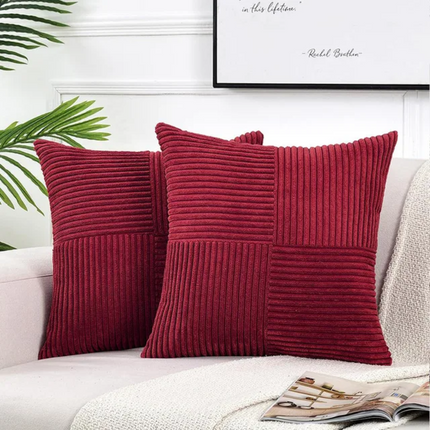 Luxury Plush Throw Pillow 18" x 18" – Soft Decorative Cushion for Sofa & Bed