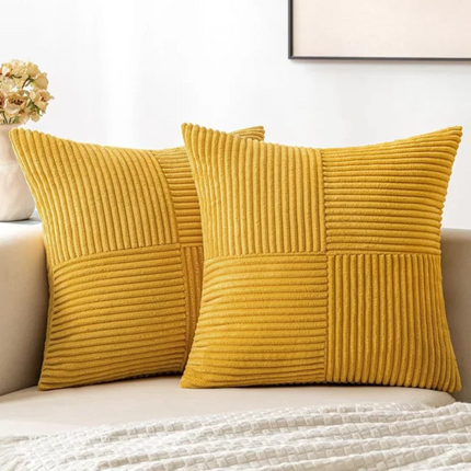Luxury Plush Throw Pillow 18" x 18" – Soft Decorative Cushion for Sofa & Bed