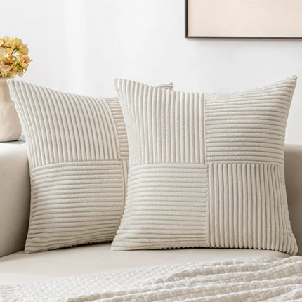 Luxury Plush Throw Pillow 18" x 18" – Soft Decorative Cushion for Sofa & Bed