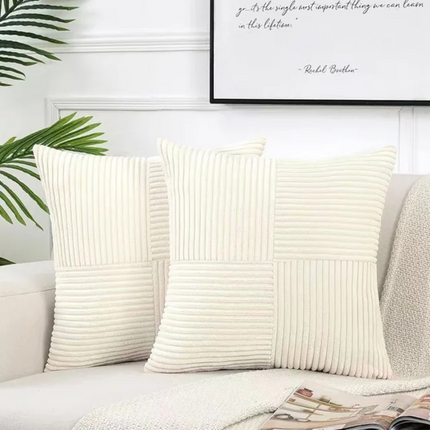 Luxury Plush Throw Pillow 18" x 18" – Soft Decorative Cushion for Sofa & Bed