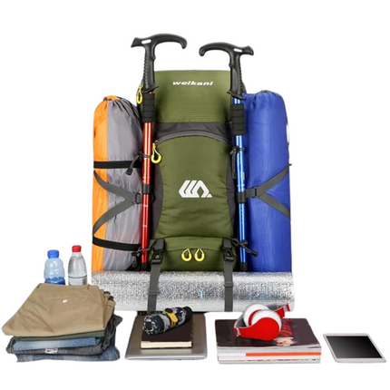 50L Waterproof Hiking Backpack – Ergonomic, Water-Resistant Daypack for Travel & Outdoor Adventures