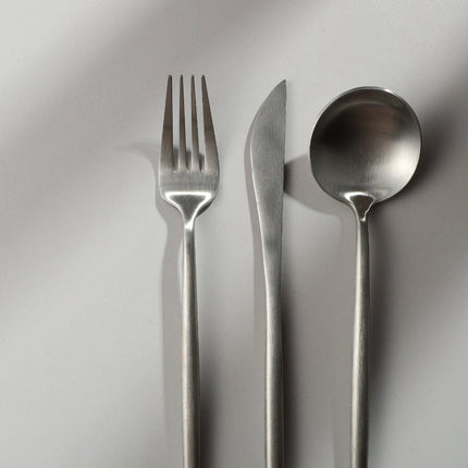 Elegant Gold Stainless Steel Flatware Set – 24-Piece Service for 6 | Dishwasher Safe