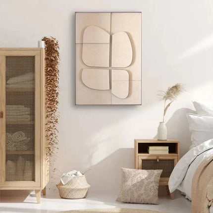 Modern Geometric Wall Art Canvas – Minimalist Abstract Home Décor for Living Room & Bedroom