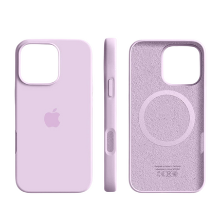 MagSafe Silicone iPhone Case – Shockproof Protection with Soft Microfiber Lining | Premium Slim Cover