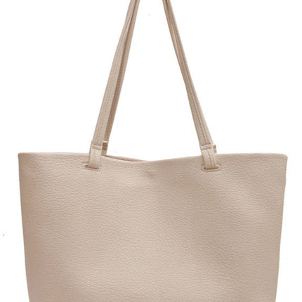 Timeless Leather Tote Bag – Work & Casual Laptop Shopper (Genuine / Vegan Leather)