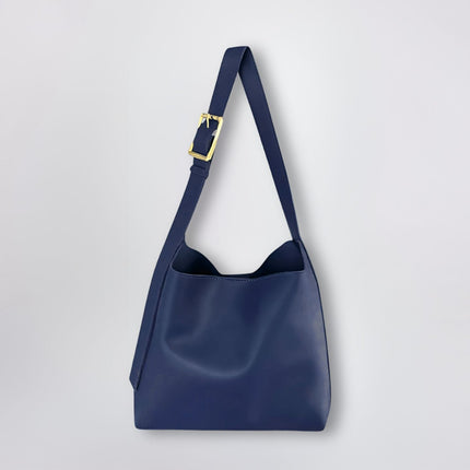Minimalist Vegan Leather Shoulder Bag