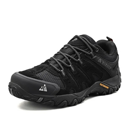 Ledorin Men's Leather Hiking Shoes – Outdoor Walking Shoes